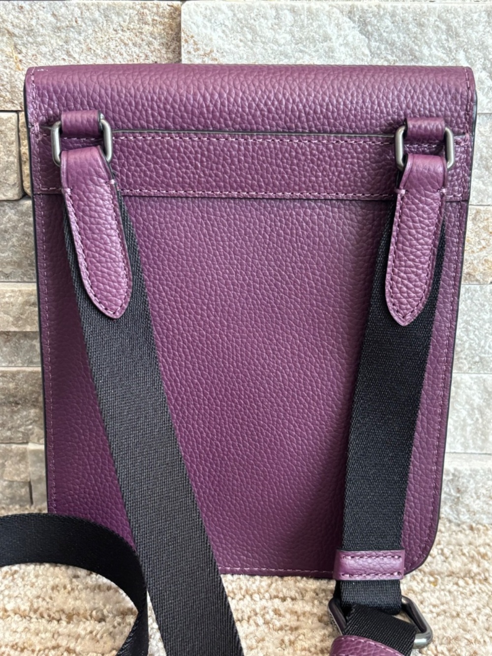 COACH Men’s Small Hudson Crossbody Bag & Matching Card Holder - Picture 5 of 16